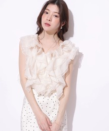 Rirandture（リランドチュール）の「エアリーラッフルブラウス（シャツ/ブラウス）」