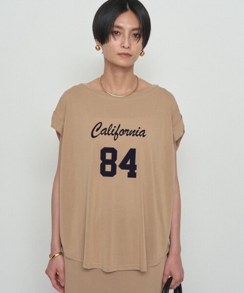 LOUNGEDRESS(ラウンジドレス)の「ナンバリングフレンチT(Tシャツ/カットソー・レディース・モカ/ベージュ/ブラック・FREE)」の18枚目の写真