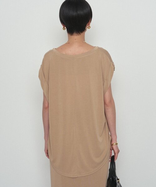 LOUNGEDRESS(ラウンジドレス)の「ナンバリングフレンチT(Tシャツ/カットソー・レディース・モカ/ベージュ/ブラック・FREE)」の20枚目の写真
