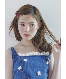 二連フルーツビジューネックレス
