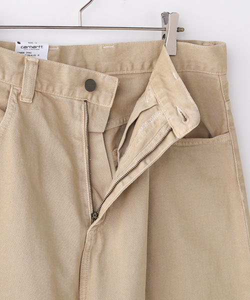 Carhartt WIP(カーハートダブリューアイピー)の「Carhartt WIP / カーハート ダブリューアイピー BRANDON PANT(デニムパンツ・メンズ・ブラウン/アイボリー・MEDIUM/SMALL)」の4枚目の写真