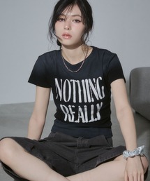 ペイントロゴコンパクトTシャツ