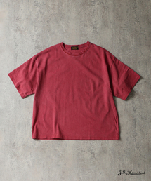 JOURNAL STANDARD J.S HOMESTEAD | J.S.Homestead / コールド ダイ ダメージ ネック Tシャツ(Tシャツ/カットソー)