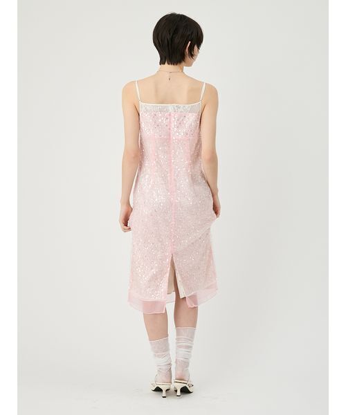 LILY BROWN（リリーブラウン）の「[L.B CANDY STOCK]シャイニーワンピース（ワンピース・レディース・ブラック/ミント/ピンク・F）」の5枚目の写真