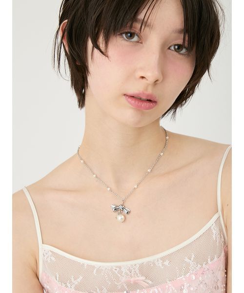 LILY BROWN（リリーブラウン）の「[L.B CANDY STOCK]シャイニーワンピース（ワンピース・レディース・ブラック/ミント/ピンク・F）」の7枚目の写真