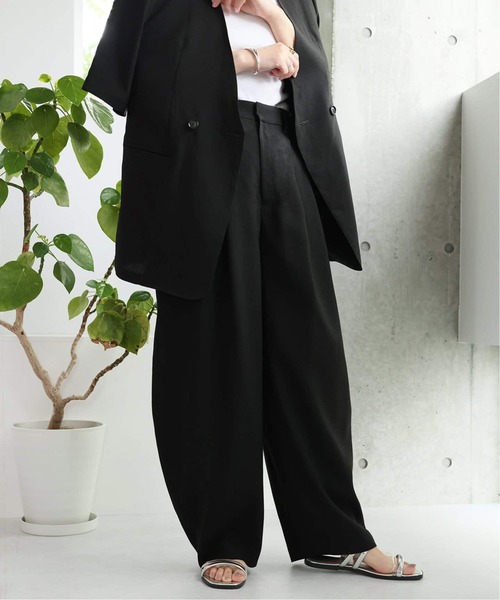 JOURNAL STANDARD(ジャーナルスタンダード)の「《追加》アイアスストレッチコクーンパンツ(その他パンツ・レディース・ブラック・36/38)」の11枚目の写真