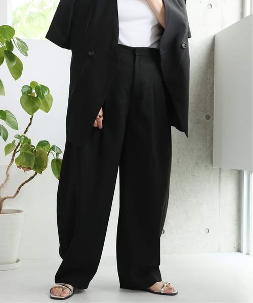 JOURNAL STANDARD(ジャーナルスタンダード)の「《追加》アイアスストレッチコクーンパンツ(その他パンツ・レディース・ブラック・36/38)」の12枚目の写真