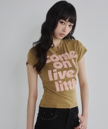 ピグメントメッセージTシャツ