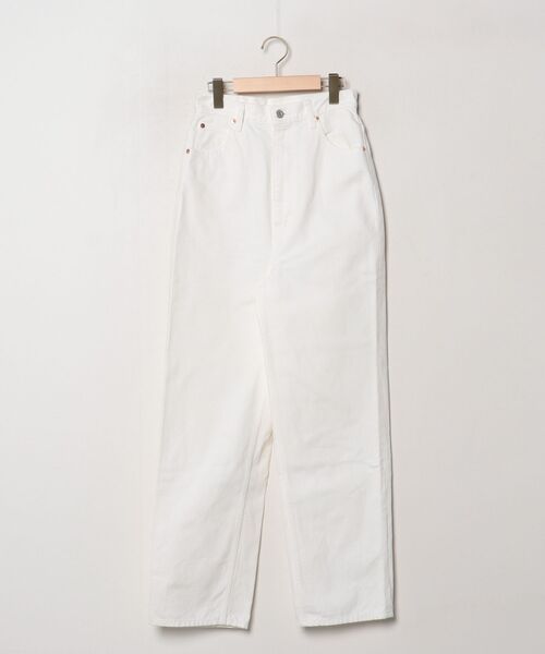 【新品未使用】ナゴンスタンス　パンツ　Modest　テーパード　ホワイトデニム ブランド古着】デニムパンツ（デニムパンツ）｜nagonstans（ナゴ