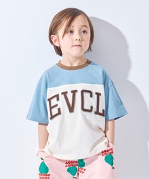 ever closet（エバークローゼット）の「半袖 アップリケ トップス（Tシャツ/カットソー）」