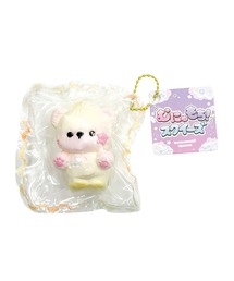 maruka（マルカ）の「むにゅもちスクイーズ（しろくま・こあら・うさぎ）（キーホルダー）」