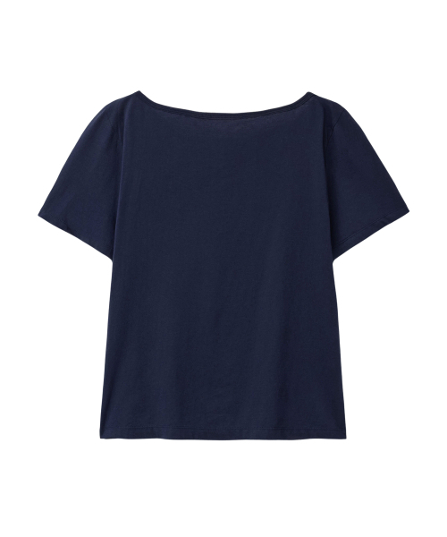 WOOALONG(ウアロン)の「Light slim sleeveless - CHARCOAL(Tシャツ/カットソー・レディース・ネイビー・SMALL/MEDIUM)」の2枚目の写真