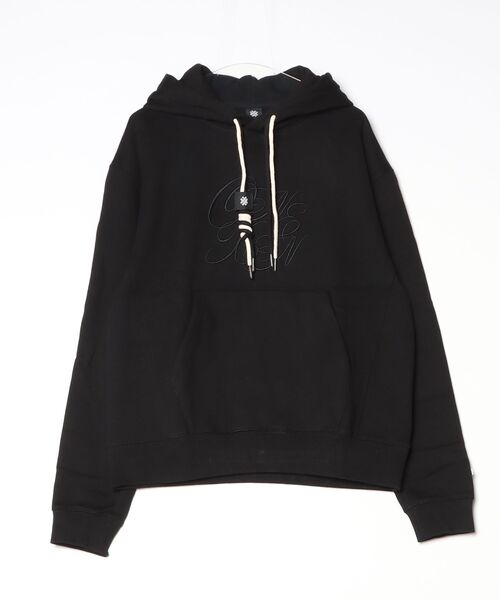 ONEXONE(ワンフォーワン)の「【ONEXONE/ワンフォーワン】LOGO FREESTYLE HOODIE(パーカー・メンズ・ブラック・LARGE/MEDIUM)」の10枚目の写真