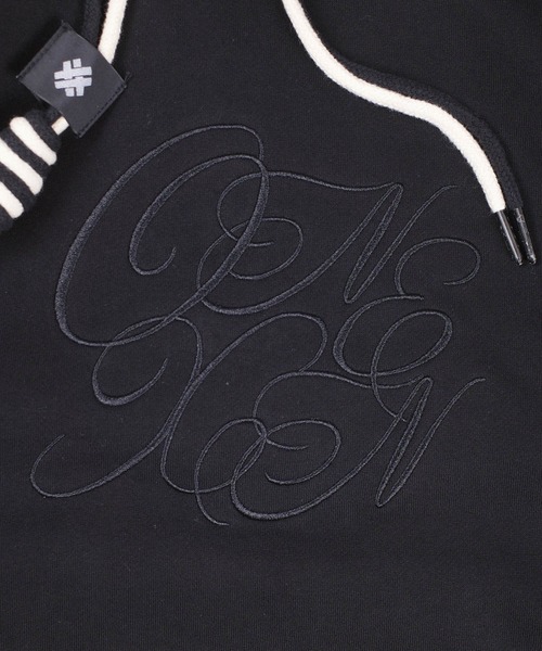 ONEXONE(ワンフォーワン)の「【ONEXONE/ワンフォーワン】LOGO FREESTYLE HOODIE(パーカー・メンズ・ブラック・LARGE/MEDIUM)」の7枚目の写真