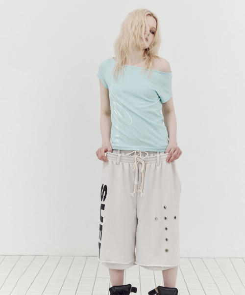 SETUP-EXE（セットアップイーエックスイー）の「DOUBLE LAYERED BERMUDA PANTS / BEIGE（その他パンツ・レディース・その他・OS）」の6枚目の写真