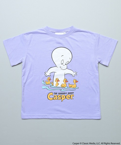 MARKEY'S(マーキーズ)の「【別注】Casper プリント半袖Tシャツ(Tシャツ/カットソー・キッズ・オフホワイト/ホワイト/ラベンダー・140/80/110/100/90/150/130/120)」の10枚目の写真