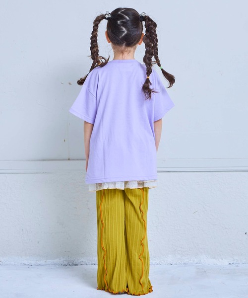 MARKEY'S(マーキーズ)の「【別注】Casper プリント半袖Tシャツ(Tシャツ/カットソー・キッズ・オフホワイト/ホワイト/ラベンダー・140/80/110/100/90/150/130/120)」の9枚目の写真