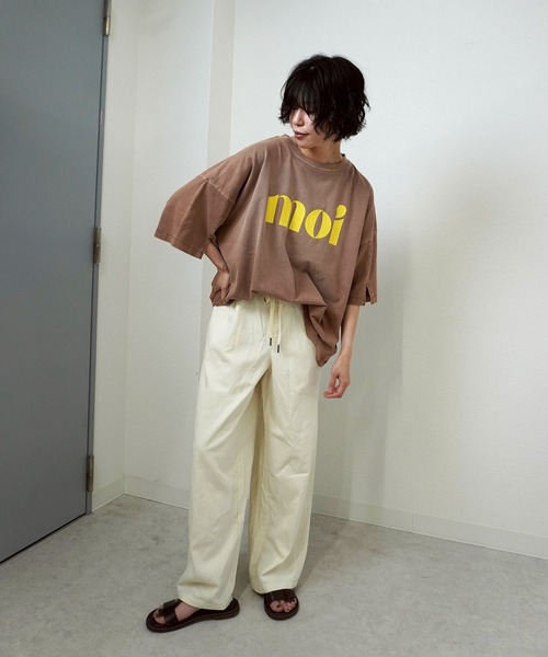 gossara(ゴサラ)の「【デイリー使いにぴったり】イージーワイドパンツ(その他パンツ・レディース・ブラウン/ブルー/オフホワイト・FREE)」の16枚目の写真