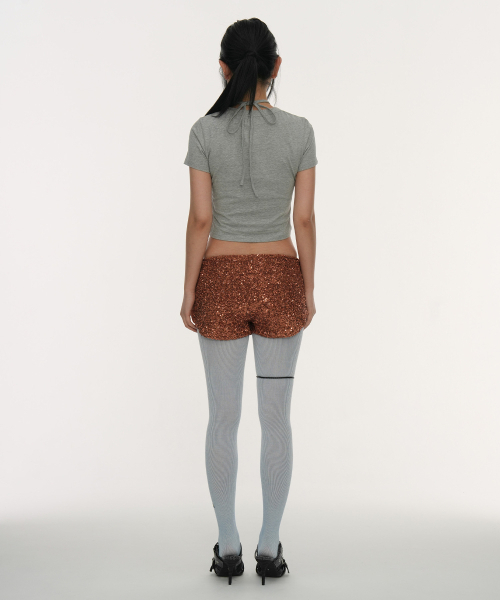 GILAARCHIVE（ギラアーカイブ）の「P&G HALTER STRAP CROP TOP_GREY（Tシャツ/カットソー・レディース・その他・FREE）」の4枚目の写真
