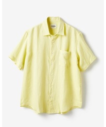 DoCLASSE（ ドゥクラッセ）の「リネンシャンブレーシャツ・半袖（シャツ/ブラウス）」