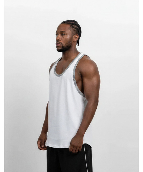PACIENCIA（パシエンシア）の「カモディープカットノースリーブWHITE（Tシャツ/カットソー・メンズ・その他・LARGE/X-LARGE/XX-LARGE）」の3枚目の写真