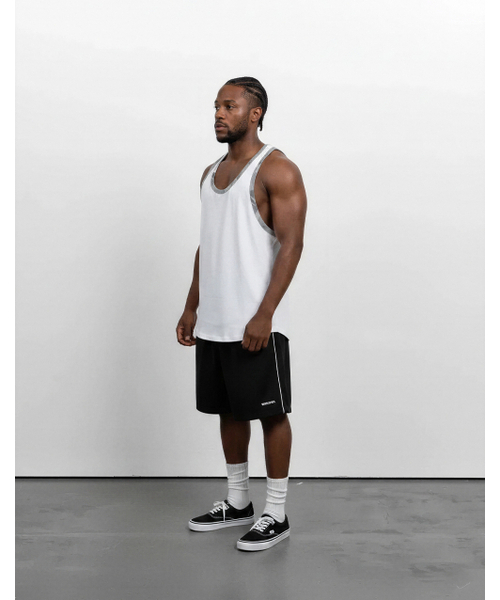 PACIENCIA（パシエンシア）の「カモディープカットノースリーブWHITE（Tシャツ/カットソー・メンズ・その他・LARGE/X-LARGE/XX-LARGE）」の5枚目の写真