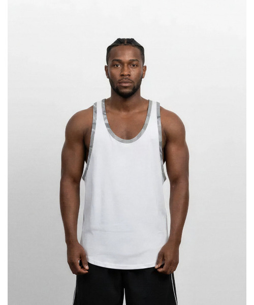 PACIENCIA（パシエンシア）の「カモディープカットノースリーブWHITE（Tシャツ/カットソー・メンズ・その他・LARGE/X-LARGE/XX-LARGE）」の8枚目の写真