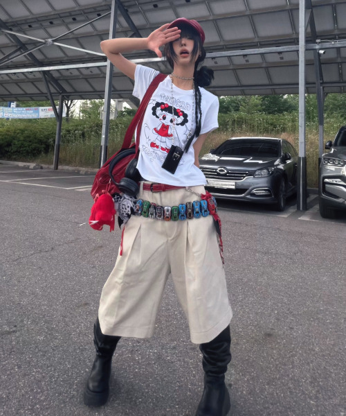 eastserviceshop(イーストサービスショップ)の「ワークコットンバミューダパンツ - ベージュ(その他パンツ・レディース・Beige・SMALL/MEDIUM/LARGE)」の1枚目の写真