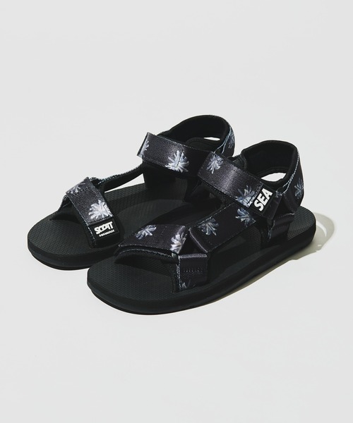 WIND AND SEA× slipper シャワーサンダル 黒 WIND AND SEA｜ウィンダンシー（メンズ）のサンダル（ブラック/黒色系