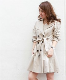 LIMITLESS LUXURY | フレアートレンチコート◆(トレンチコート)