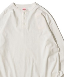 【Healthknit】Henlyneck L/S Tee / ヘンリーネック ロングスリーブTシャツ