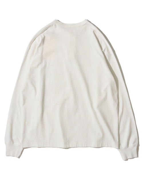 Healthknit(ヘルスニット)の「【Healthknit】Henlyneck L/S Tee / ヘンリーネック ロングスリーブTシャツ(Tシャツ/カットソー・メンズ・ホワイト/オートミール/ヘザーグレー/チャコール・SMALL/LARGE/MEDIUM/X-LARGE)」の6枚目の写真