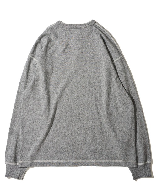 Healthknit(ヘルスニット)の「【Healthknit】Henlyneck L/S Tee / ヘンリーネック ロングスリーブTシャツ(Tシャツ/カットソー・メンズ・ホワイト/オートミール/ヘザーグレー/チャコール・SMALL/LARGE/MEDIUM/X-LARGE)」の8枚目の写真