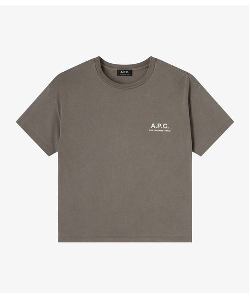 A.P.C.（アーペーセー）の「T-SHIRT AURORE（Tシャツ/カットソー・レディース・ピンク系その他/グレー系その他・M/S）」の2枚目の写真