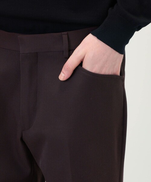 Caruso(カルーゾ)の「CARUSO ポリエステルウール Lポケットパンツ(スラックス・メンズ・ダークパープル・50)」の9枚目の写真