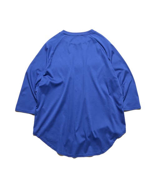 SOPHNET.（ソフネット）の「RAGLAN 3/4 SLEEVE WIDE TEE（Tシャツ/カットソー・メンズ・ホワイト/ブラック/ブルー・1/2/3/4）」の9枚目の写真