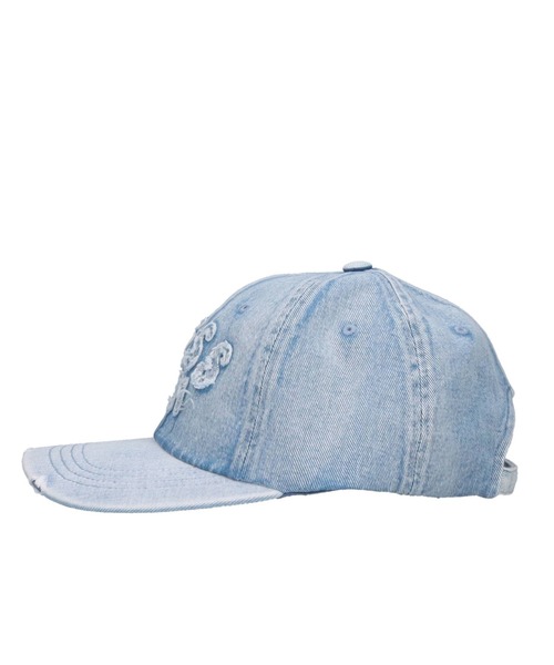 Guess(ゲス)の「【Stray Kids ヒョンジン着用】GUESS ゲス WASHED Cap キャップ MQ1A1051(キャップ・レディース・インディゴブルー・FREE)」の4枚目の写真