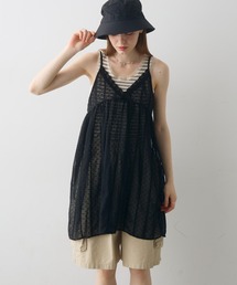 Crisp | sheer lace cami tunic / シアーレースキャミチュニック(チュニック)