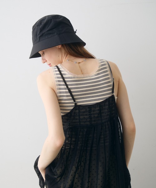 Crisp(クリスプ)の「sheer lace cami tunic / シアーレースキャミチュニック(チュニック・レディース・ホワイト/ブラック・FREE)」の13枚目の写真