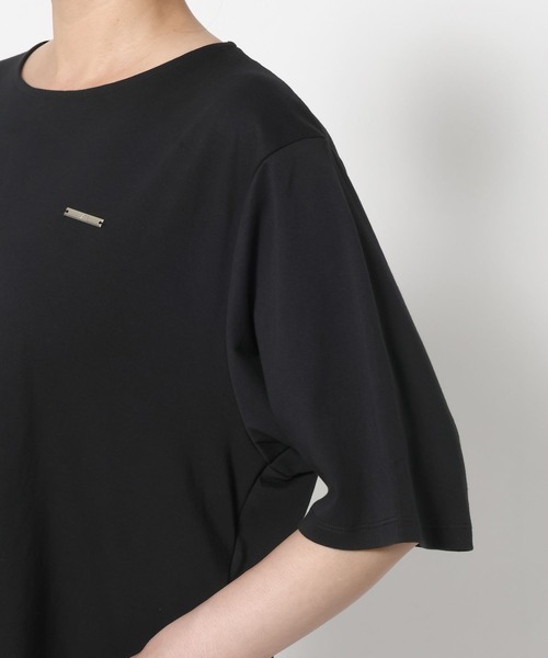 HARE（ハレ）の「バックアキリボンカットT(HARE)（Tシャツ/カットソー・レディース・ブラック/ホワイト・FREE）」の17枚目の写真