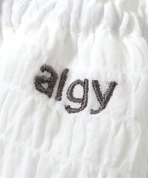algy（アルジー）の「ギャザーオフショルブラウス（シャツ/ブラウス・キッズ・ブラック/サックスブルー/オフホワイト・160/150/140/130）」の9枚目の写真