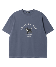 ADHOC（アドホック）の「ユニセックス コリー スケートボード アートワーク Tシャツ (4 COLOR) (HC6STA5)（Tシャツ/カットソー）」