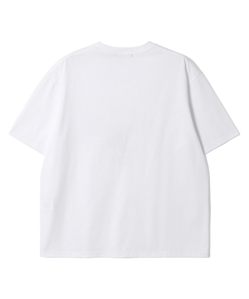 ADHOC（アドホック）の「ユニセックス コリー スケートボード アートワーク Tシャツ (4 COLOR) (HC6STA5)（Tシャツ/カットソー・メンズ・ライトベージュ/オフホワイト/チャコールグレー/ブラック・90/95/100/105）」の8枚目の写真