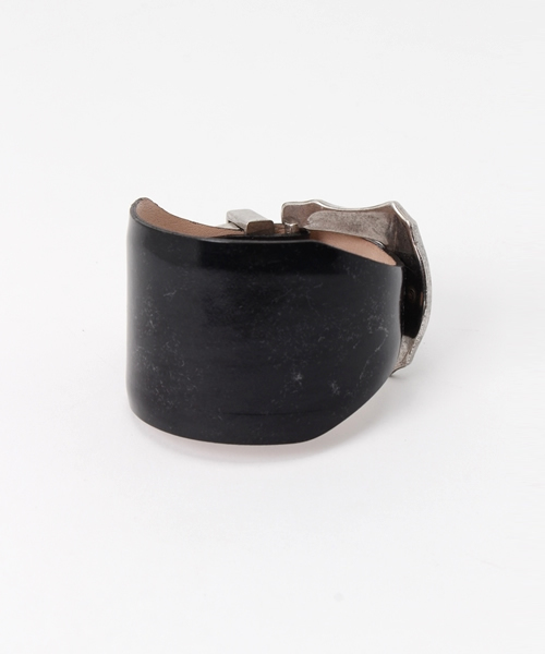 BLACK BY MOUSSY（ブラックバイマウジー）の「BBB（ブレスレット・レディース・キャメル/ブラック・FREE）」の4枚目の写真