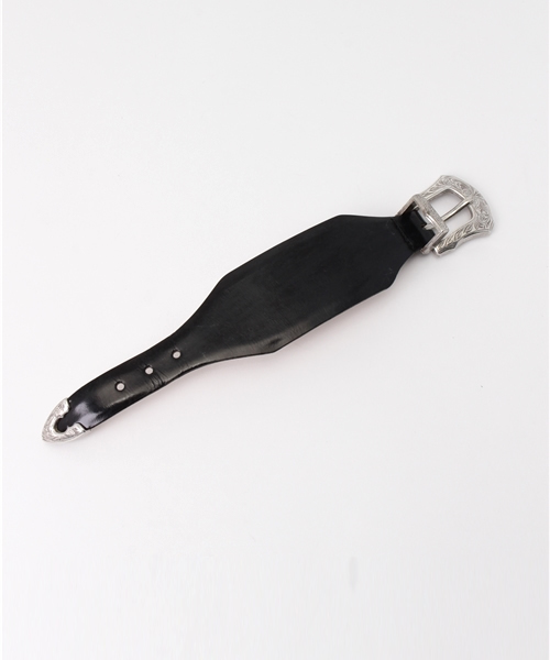 BLACK BY MOUSSY（ブラックバイマウジー）の「BBB（ブレスレット・レディース・キャメル/ブラック・FREE）」の5枚目の写真