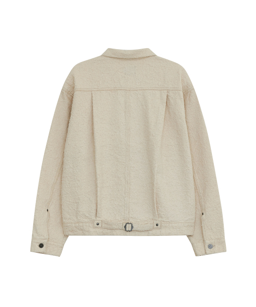 DEFGARMENTS（デフグラメンツ）の「CLASSY TYPE-1 JACKET [IVORY]（その他アウター・レディース・その他・MEDIUM/LARGE/SMALL）」の2枚目の写真