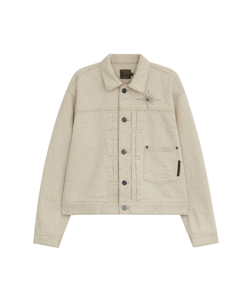 DEFGARMENTS（デフグラメンツ）の「CLASSY TYPE-1 JACKET [IVORY]（その他アウター・レディース・その他・MEDIUM/LARGE/SMALL）」の3枚目の写真