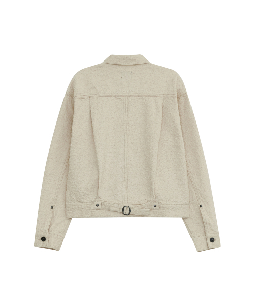 DEFGARMENTS（デフグラメンツ）の「CLASSY TYPE-1 JACKET [IVORY]（その他アウター・レディース・その他・MEDIUM/LARGE/SMALL）」の4枚目の写真