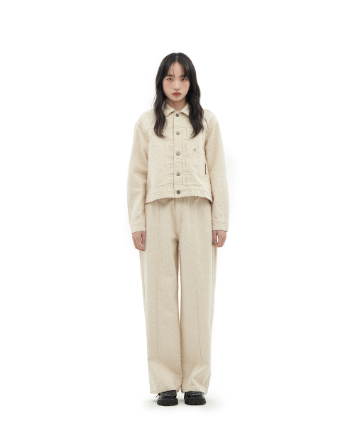DEFGARMENTS（デフグラメンツ）の「CLASSY TYPE-1 JACKET [IVORY]（その他アウター・レディース・その他・MEDIUM/LARGE/SMALL）」の5枚目の写真