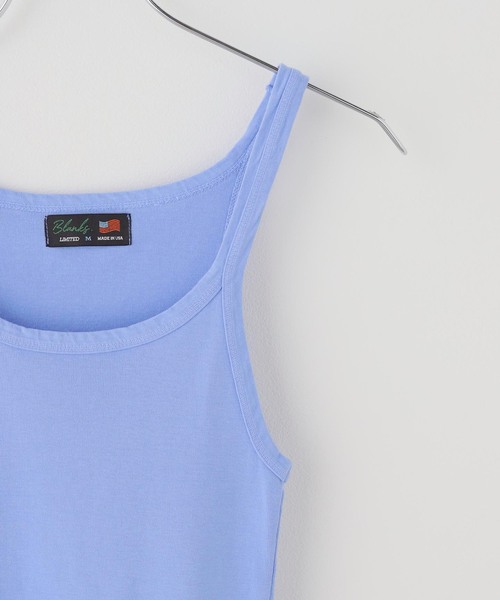 blAnks(ブランクス)の「【BLANKS/ブランクス】 RIBBED TANK(Tシャツ/カットソー・レディース・レッド/ピンク/イエロー/ブルー/ブラック系その他・MEDIUM)」の17枚目の写真